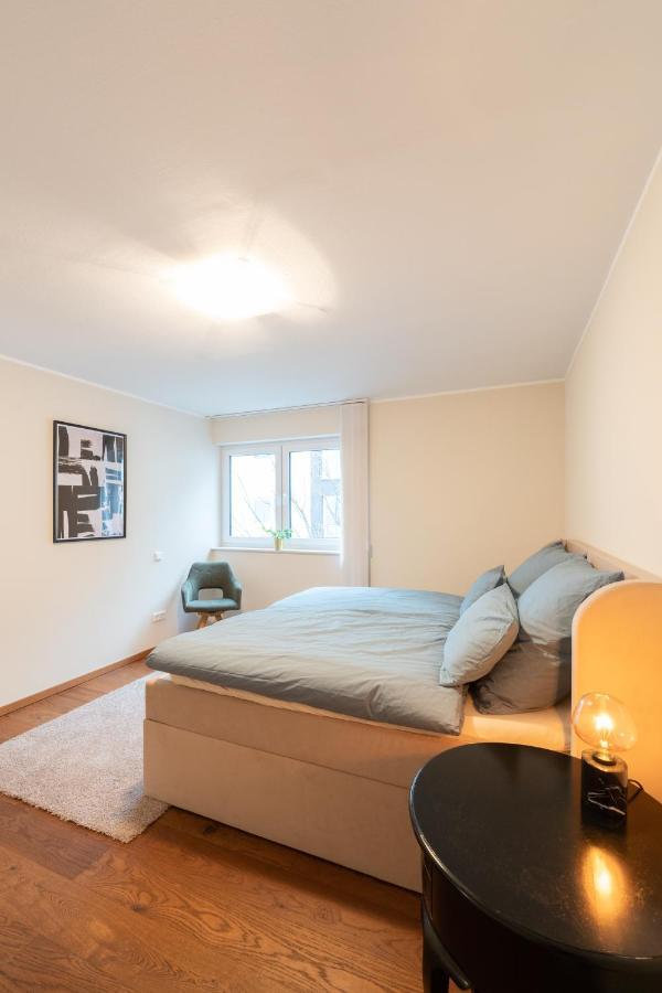 -Zentrale Wohnung-Balkon-Desingerkueche- Bielefeld Exteriér fotografie