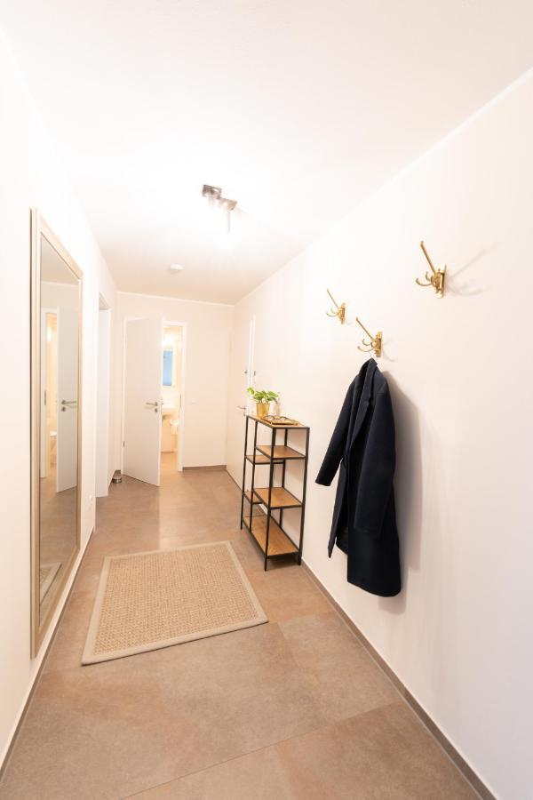-Zentrale Wohnung-Balkon-Desingerkueche- Bielefeld Exteriér fotografie